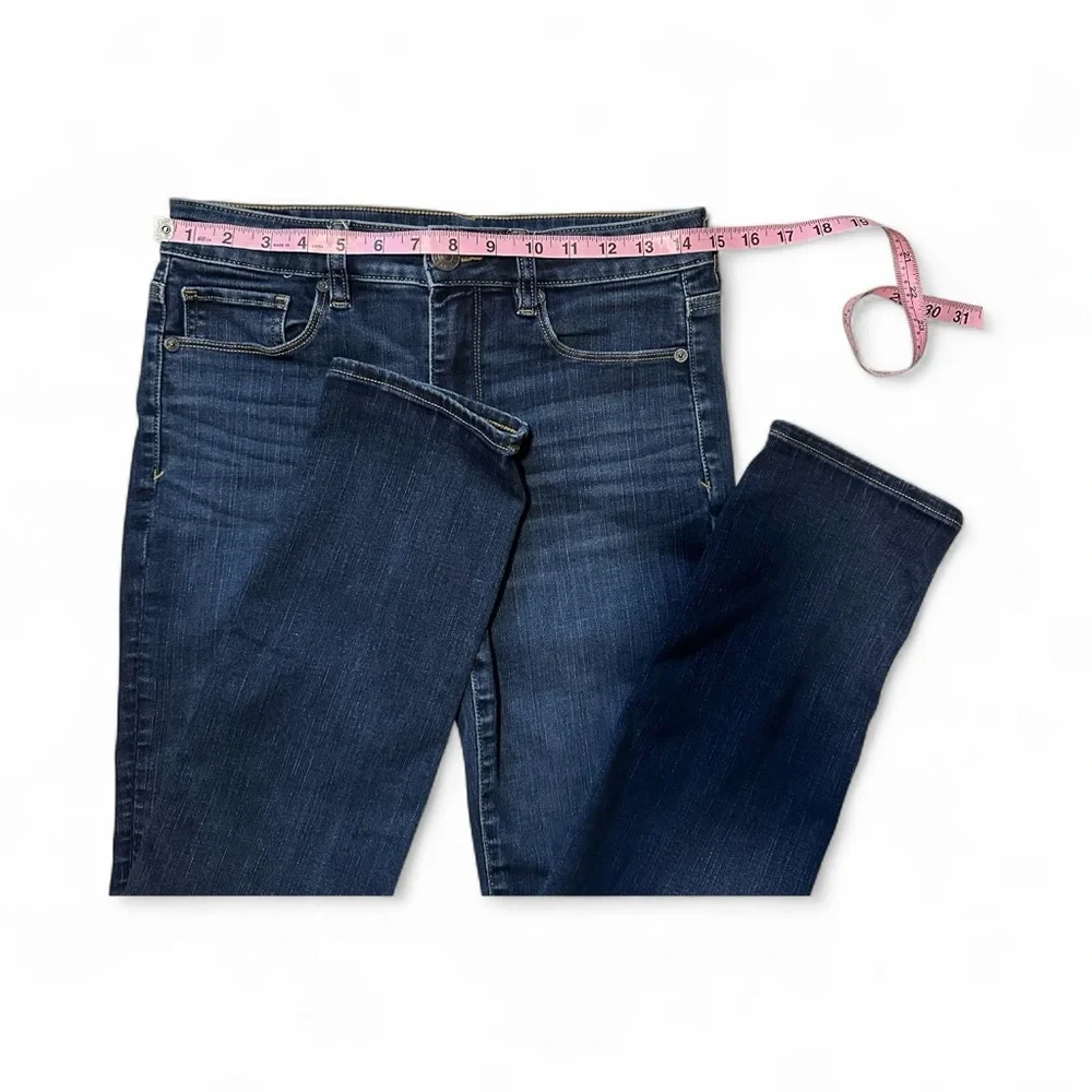 American Eagle Women's Dark Blue Skinny Jeans - Picture 5 of 7